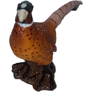 Vintage Schleich Pheasant Retired Wild Life Figurine Rare Toy Collectible